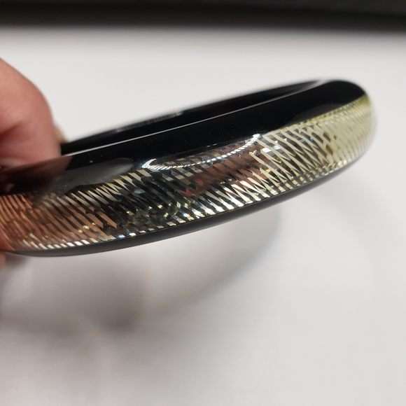 Pono By Joan Goodman Designer Fine Italian Resin Bangle Bracelet Saks Fifth Ave - Picture 6 of 7